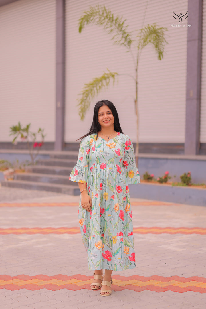 Abhirami Maternity Dress