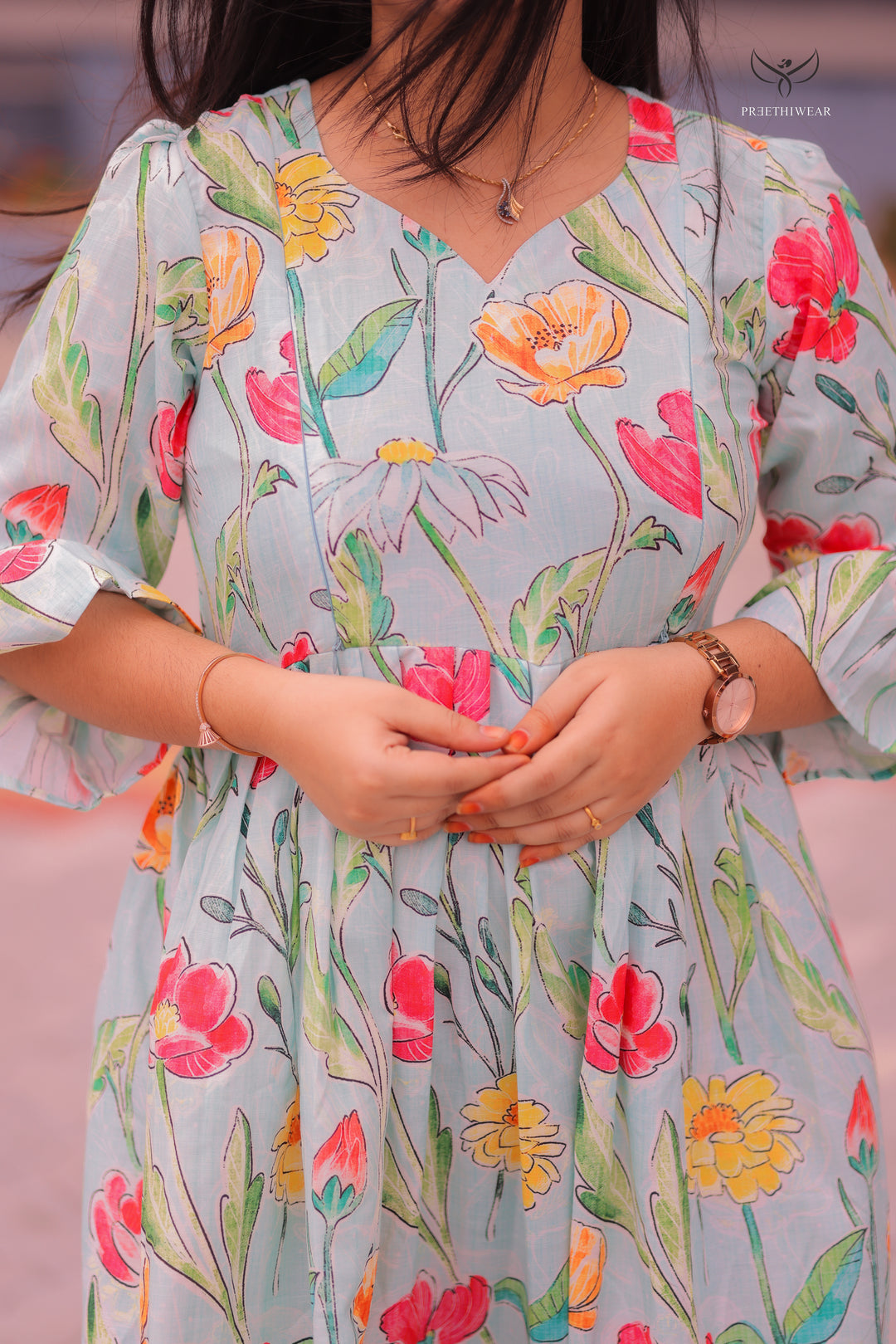 Abhirami Maternity Dress