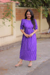 Jennifer Maternity Dress with center Zip