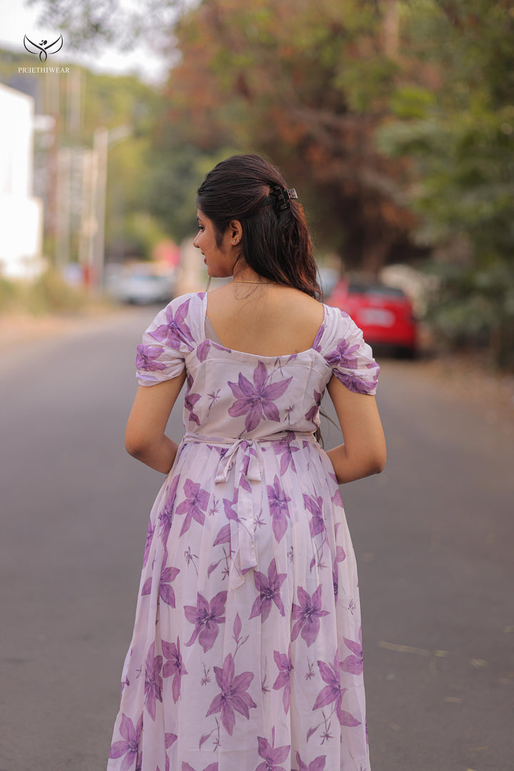 Veda1  Maternity Dress with center Zip