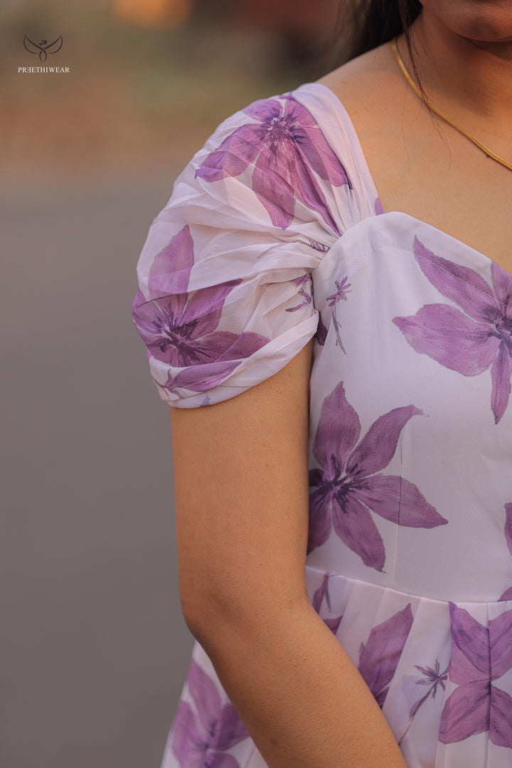 Veda1  Maternity Dress with center Zip