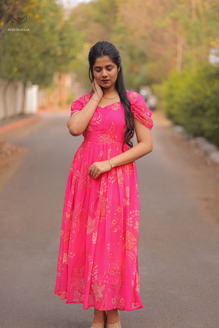 Aivya Maternity Dress with center Zip