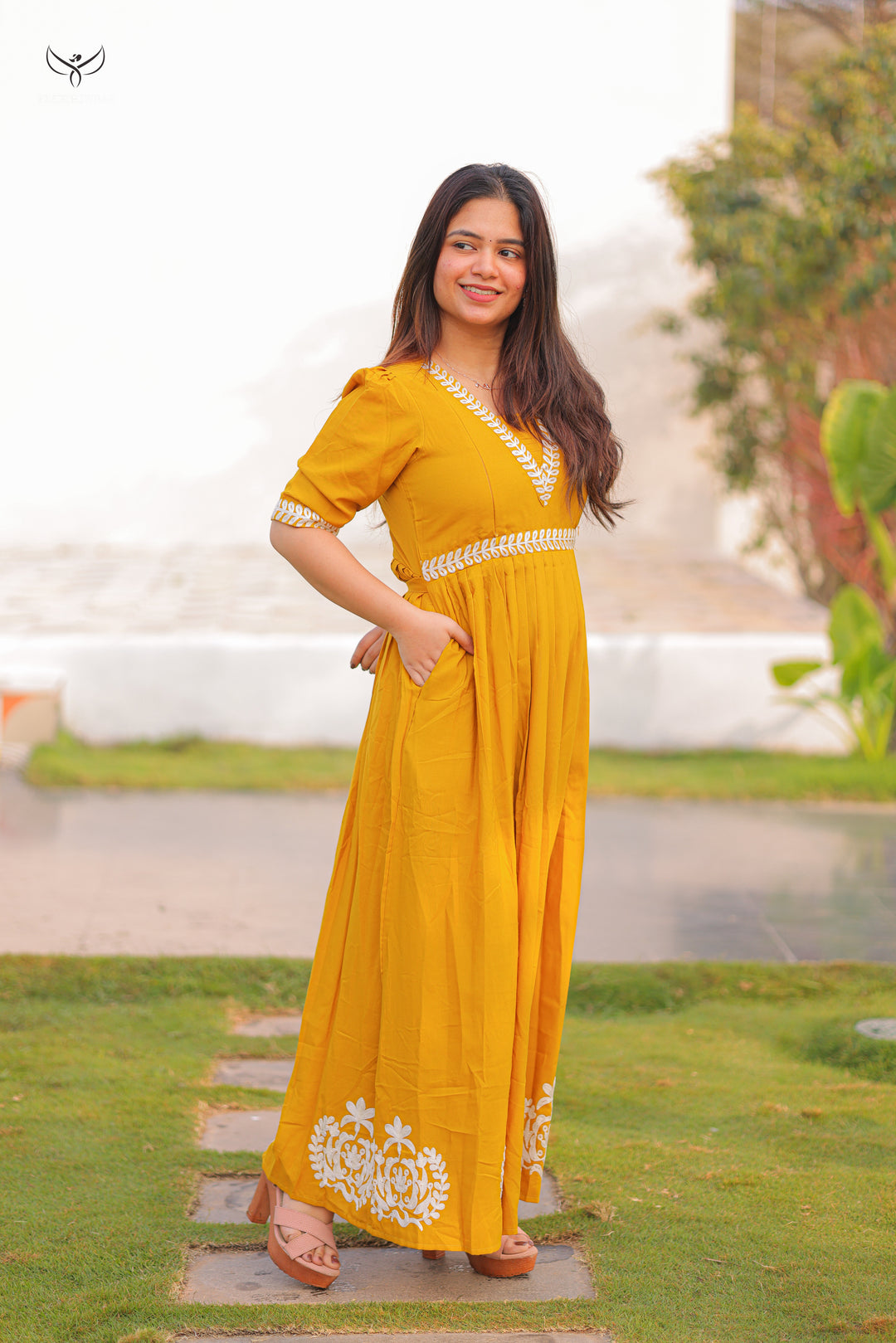 Adithi2  Maternity Dress(PREORDER-JAN7)