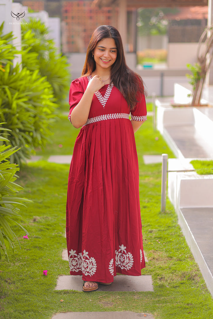 Pranavi1  Maternity Dress(PREORDER-JAN7)