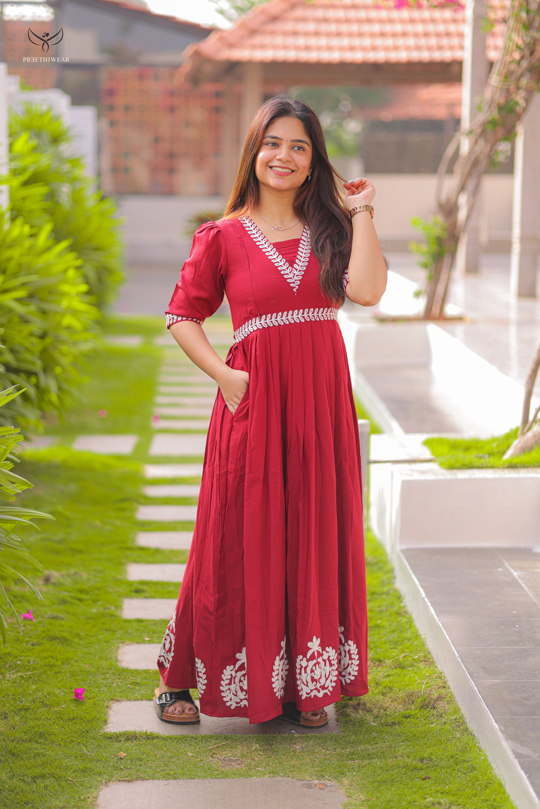 Pranavi1  Maternity Dress(PREORDER-JAN7)