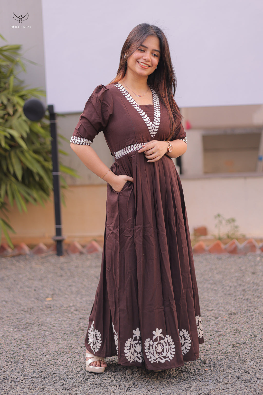 Sravari  Maternity Dress