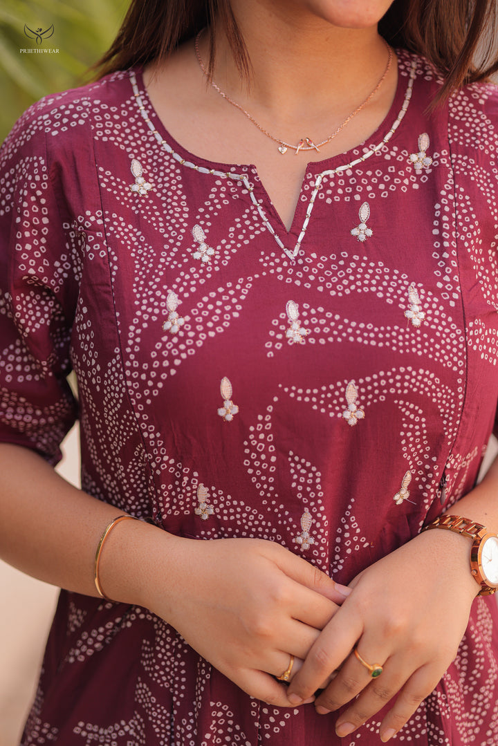 Ruchita2  Maternity Dress