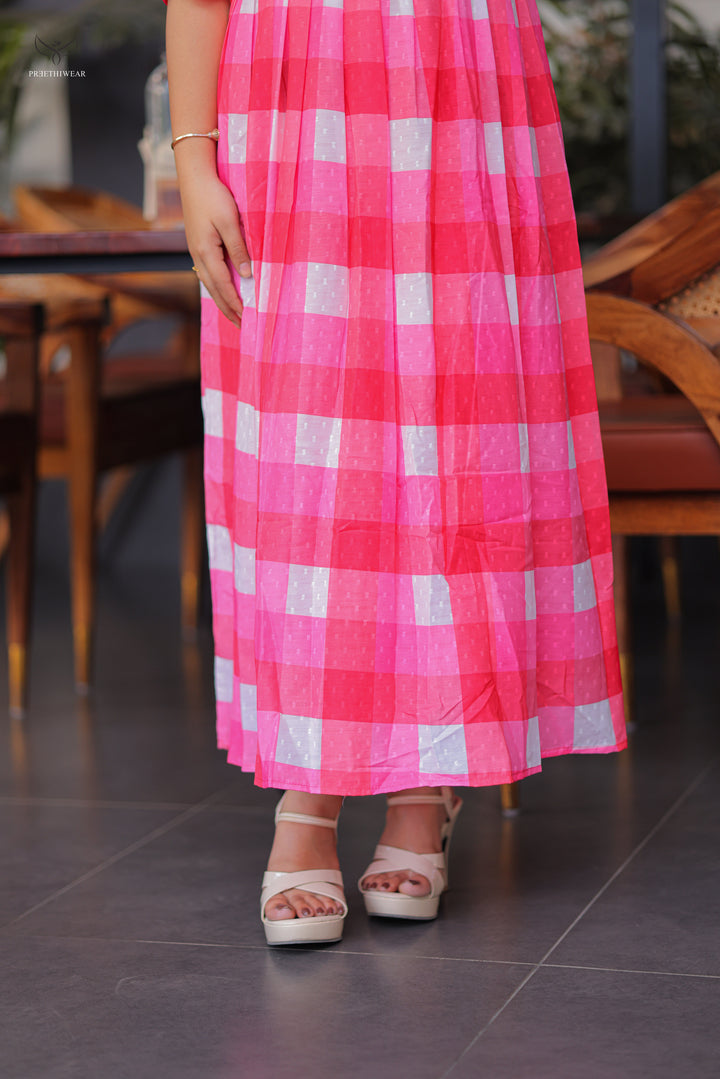 Vijaa  Maternity Dress with center Zip(PREORDER-JUNE8)