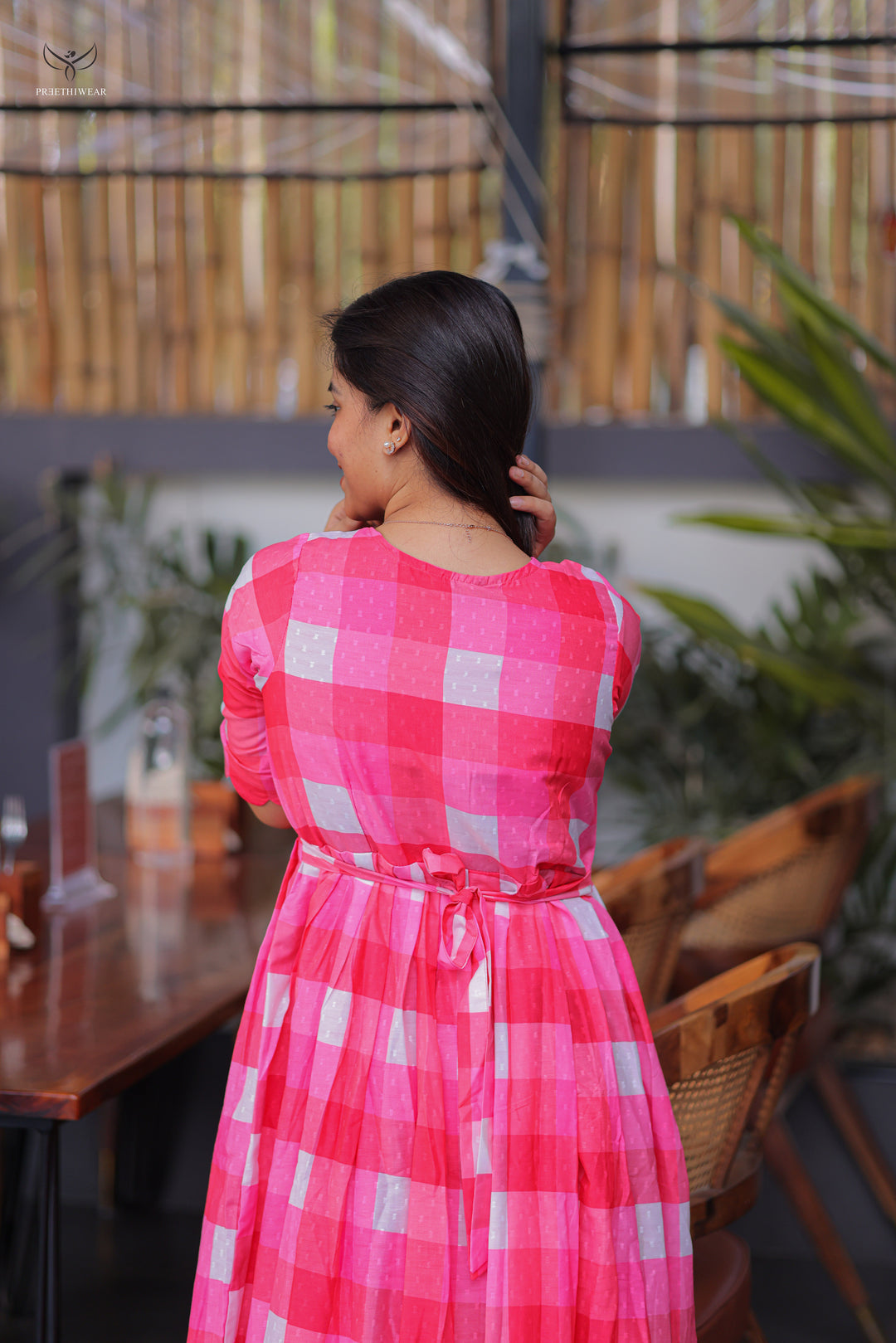 Vijaa  Maternity Dress with center Zip(PREORDER-JUNE8)