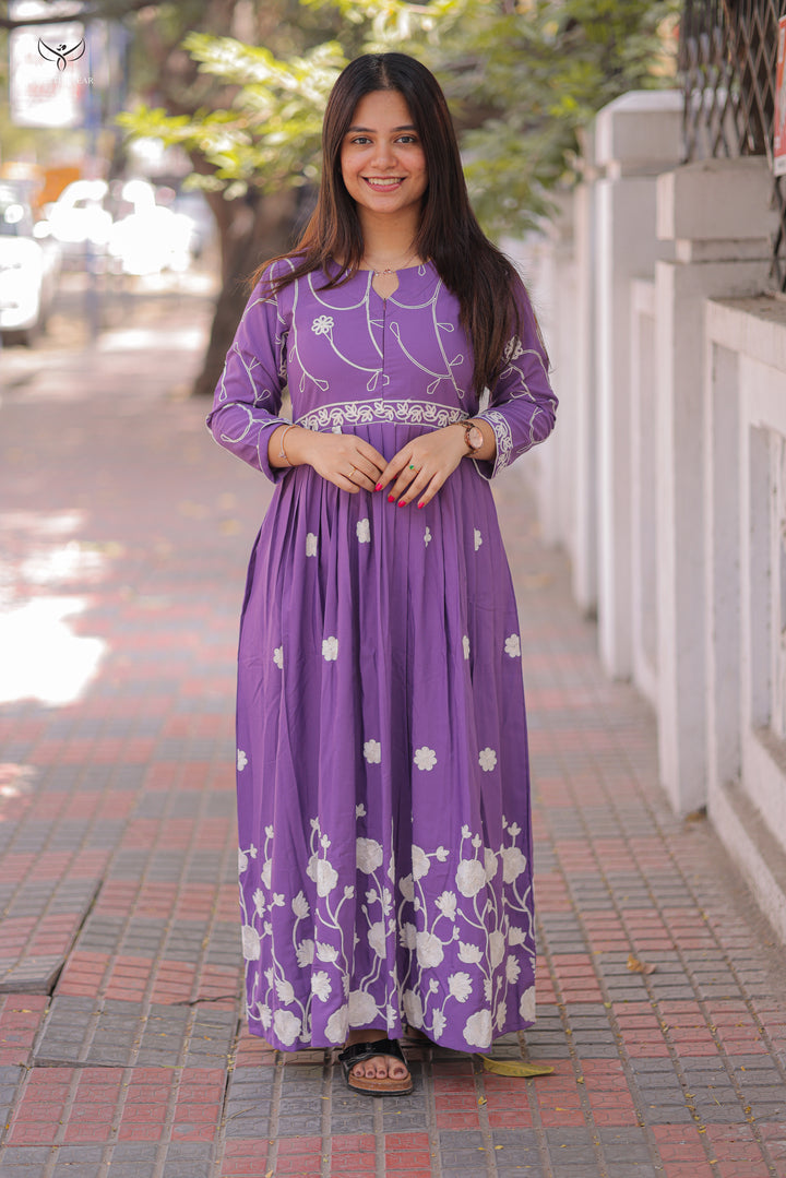 Ivaana Maternity Dress with center Zip