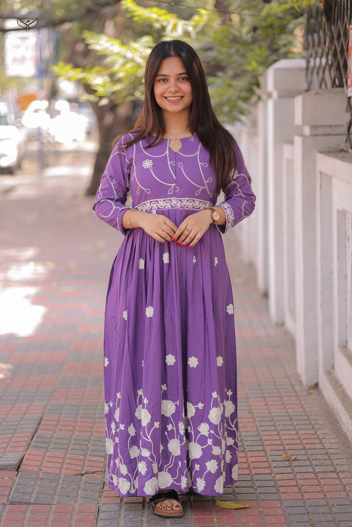Ivaana Maternity Dress with center Zip