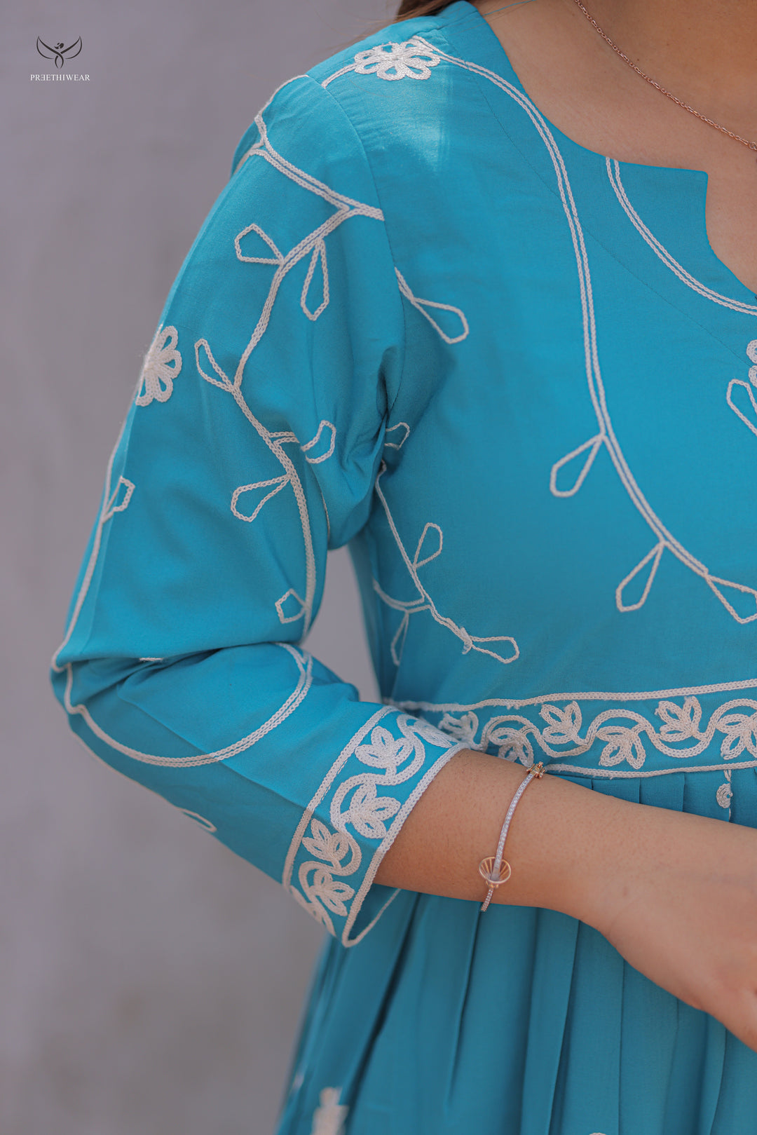 Selma Maternity Dress with center Zip