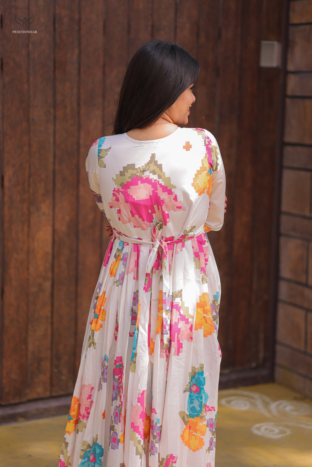 Sanila  Maternity Dress with center Zip
