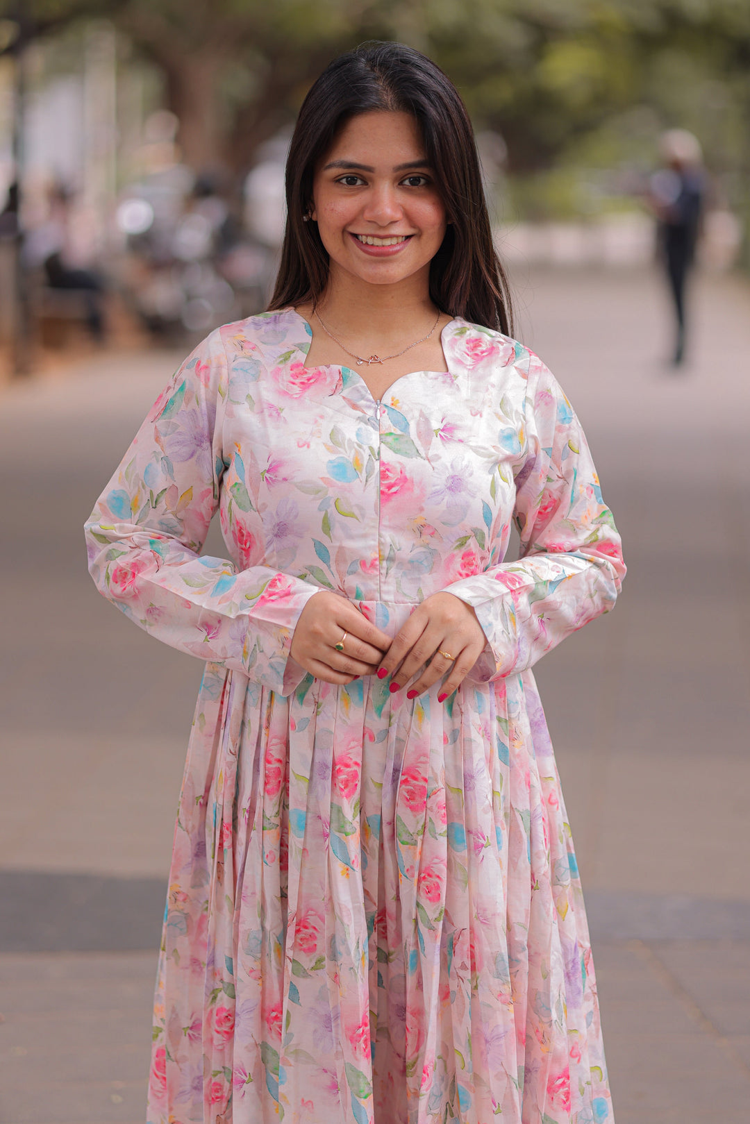 Aarini  Maternity Dress with center Zip