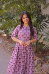 Lekisha  Maternity Dress with center Button