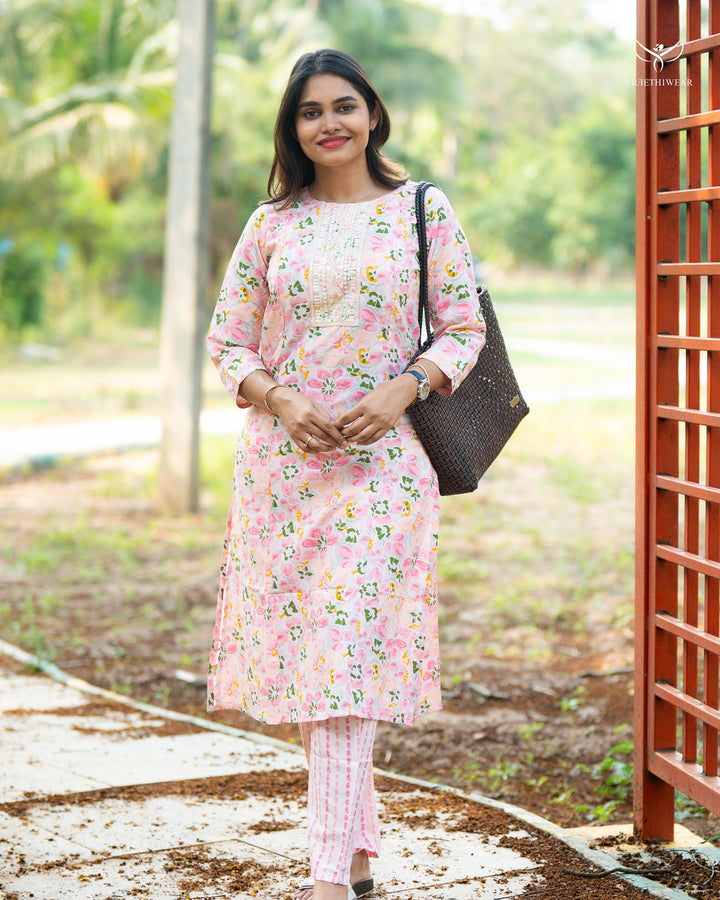 Anu Maternity Kurthi