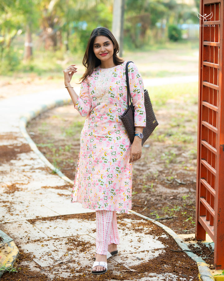 Anu Maternity Kurthi
