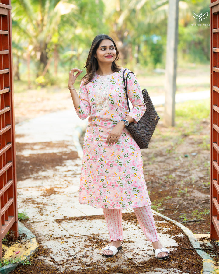 Anu Maternity Kurthi