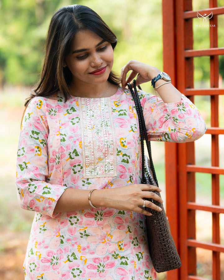 Anu Maternity Kurthi