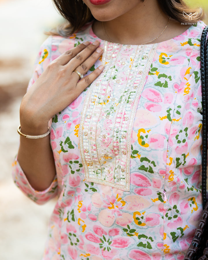 Anu Maternity Kurthi