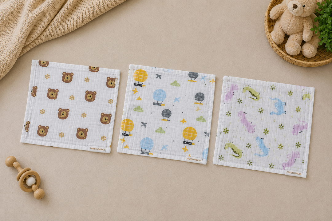 Infant Wipes pack of 3