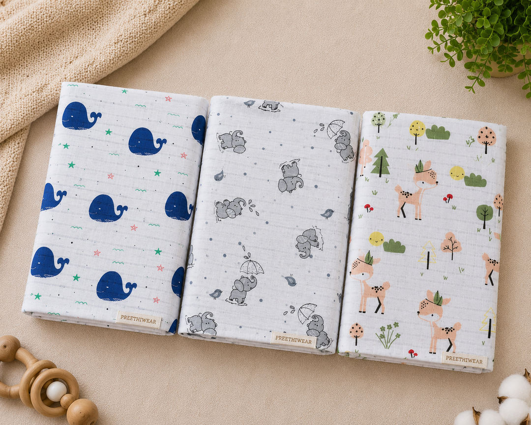 Infant Wipes pack of 3