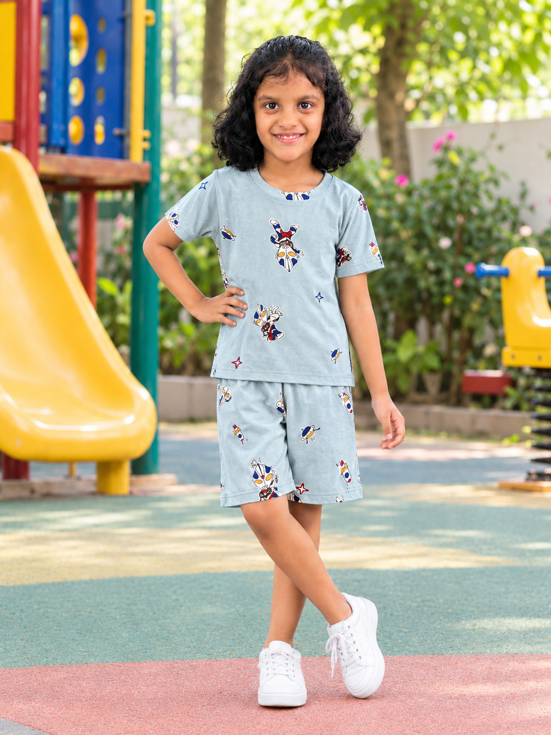 KID1005S -Kids Loungewear Shorts - The Maternity Store by Preethiwear
