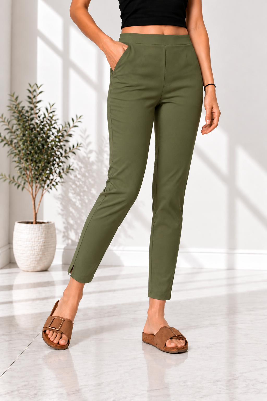 Delta Cotton Pants