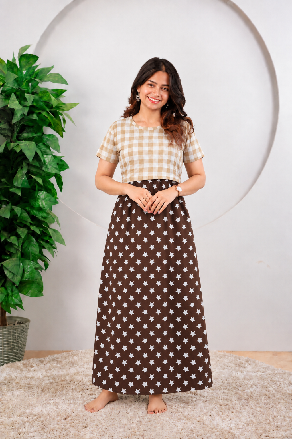 Sneka SoftCotton Full Length Maternity Loungewear