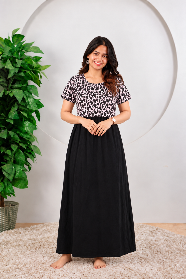 Ajina1 SoftCotton Full Length Maternity Loungewear