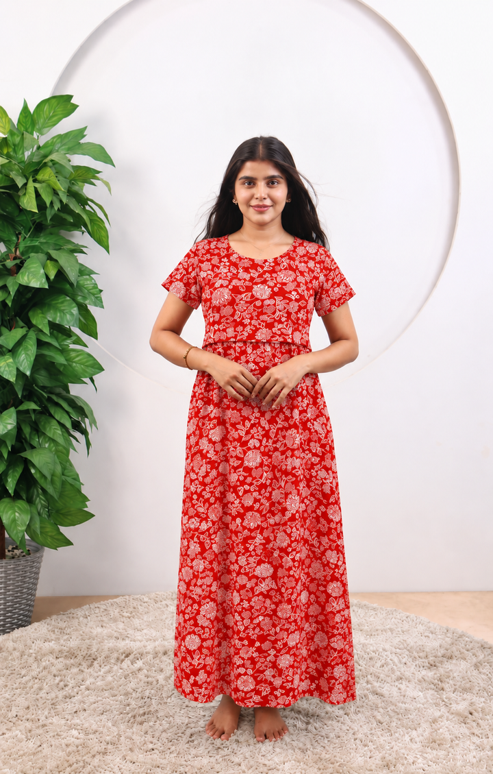 Tanmai SoftCotton Full Length Maternity Loungewear