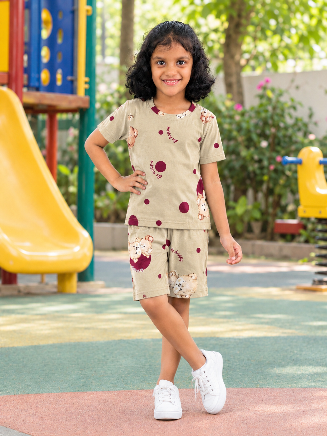 KID1002S -Kids Loungewear Shorts - The Maternity Store by Preethiwear
