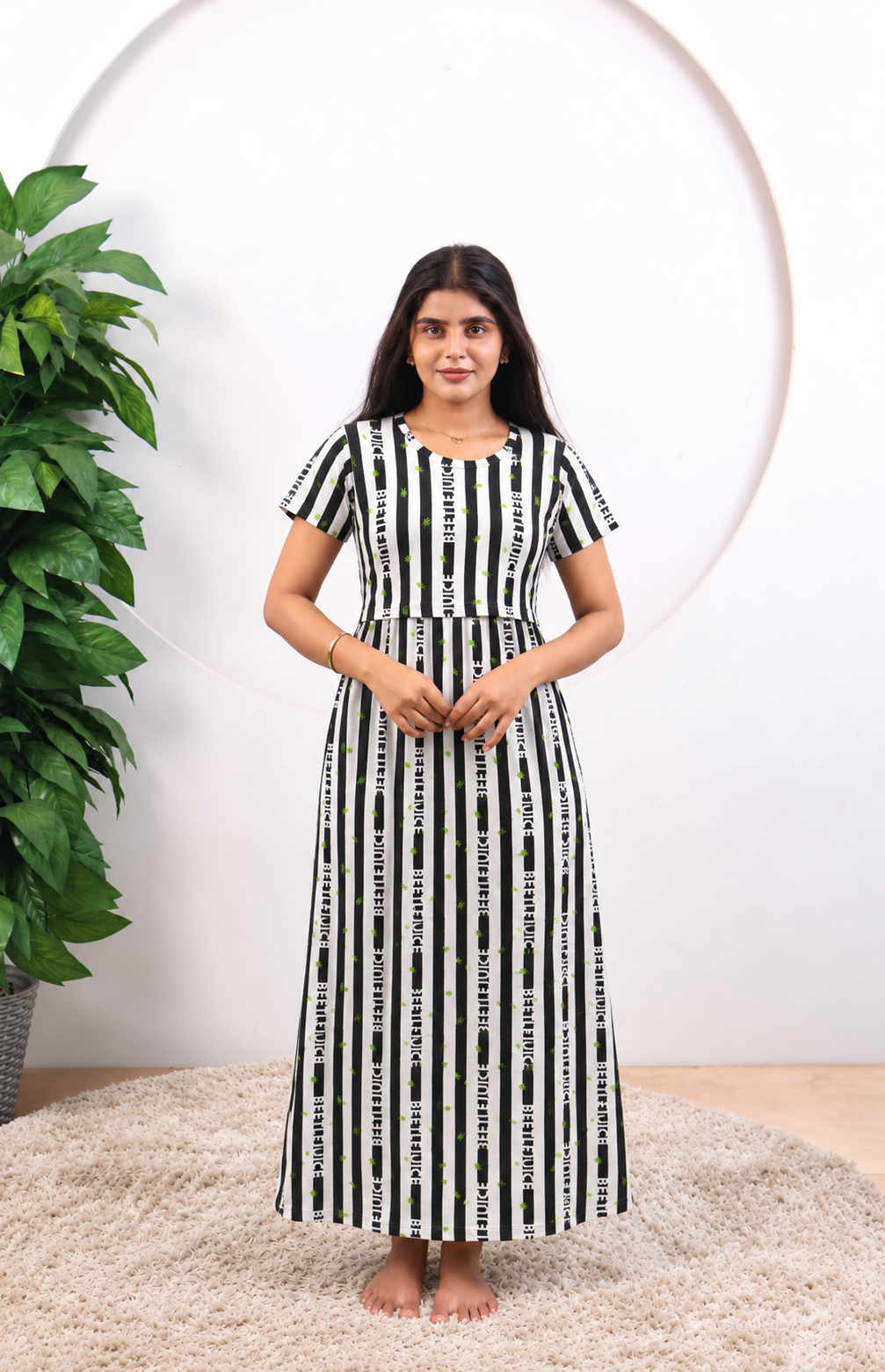 Lilly SoftCotton Full Length Maternity Loungewear