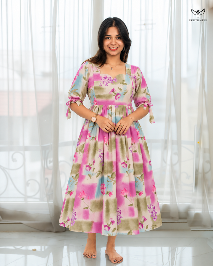 Neelu1 Maternity Dress(PREORDER-OCT15)