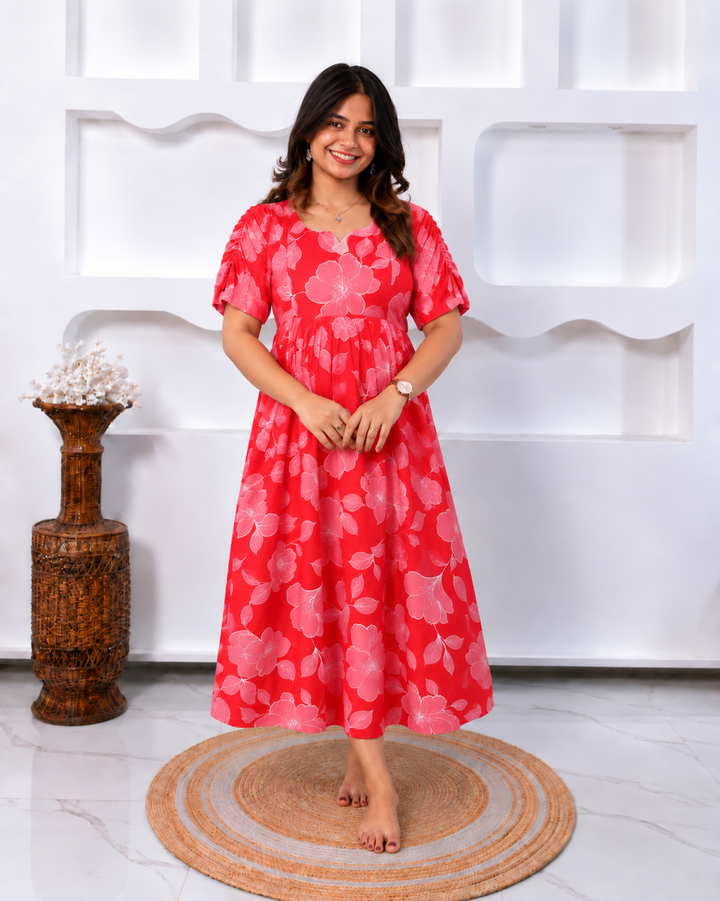 Asha4 Maternity Dress(PREORDER-SEP19)