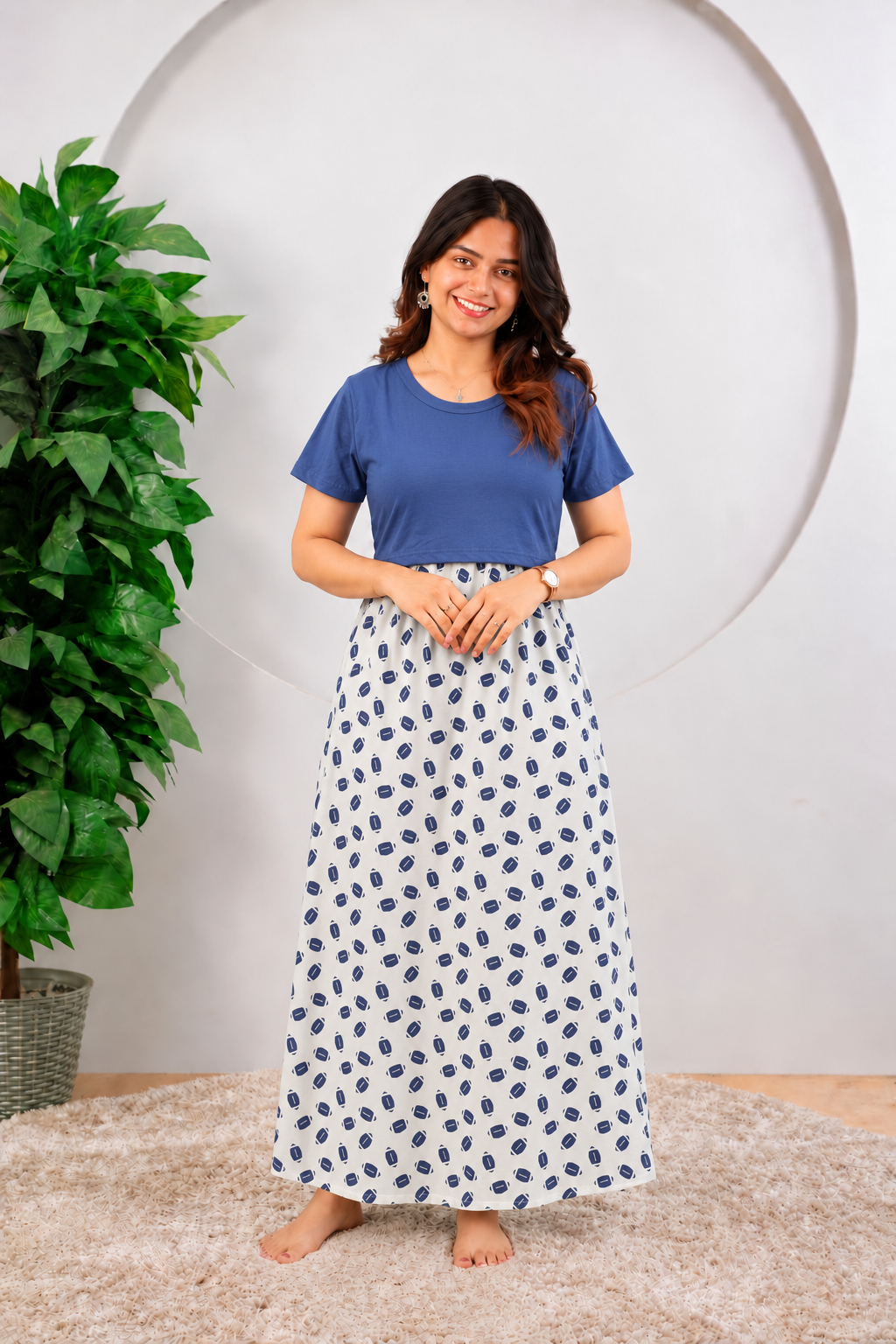 Snuba SoftCotton Full Length Maternity Loungewear