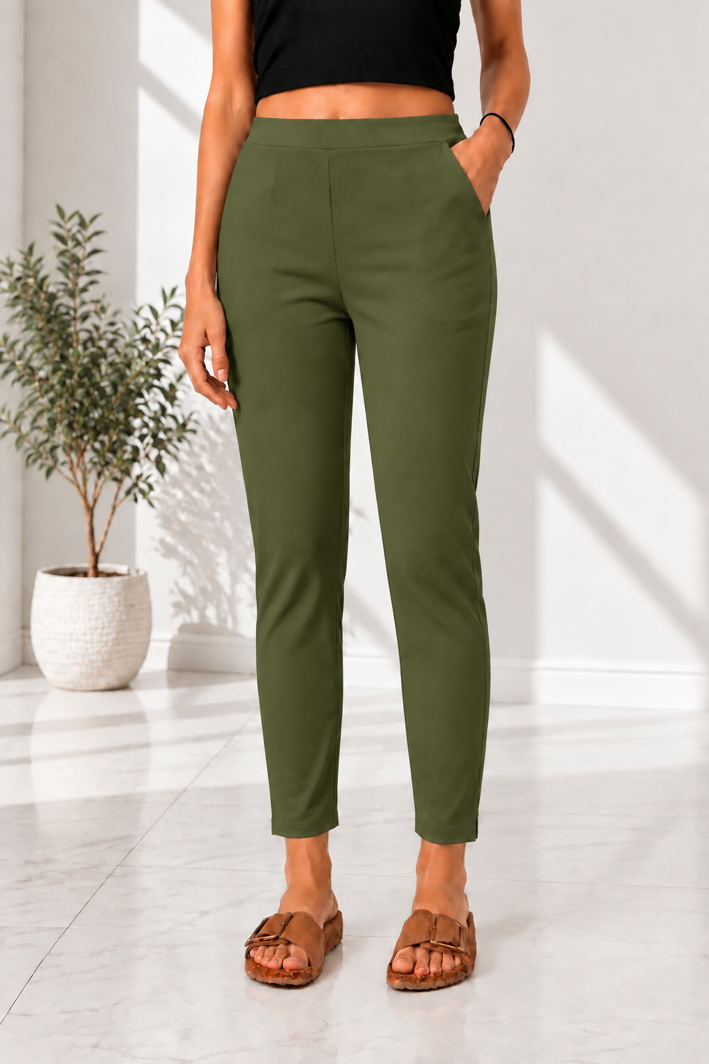 Delta Cotton Pants