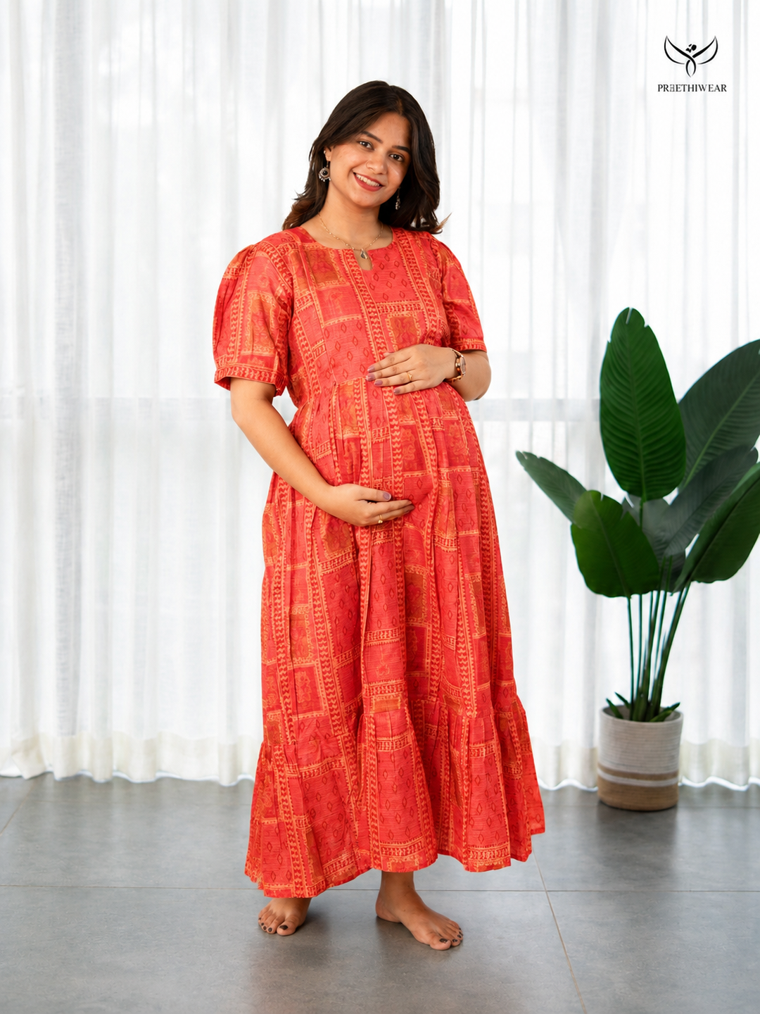 Manisha4 Maternity Dress