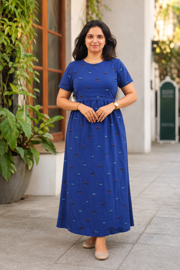 Aditi2 SoftCotton Full Length Maternity Loungewear