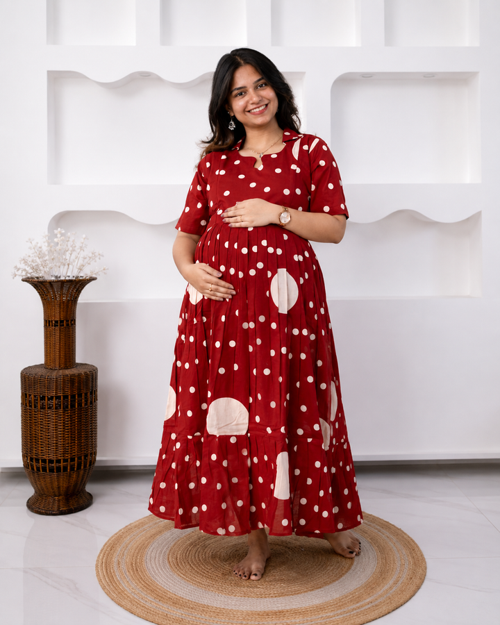 Hafee Maternity Dress(PREORDER-SEP1)