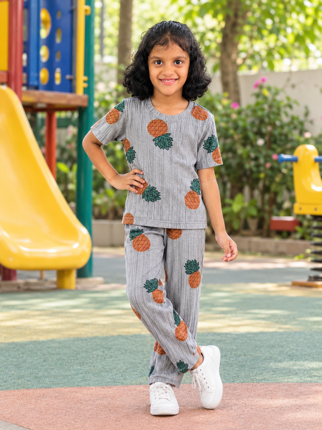 KID1009P- Kids Loungewear pant set - The Maternity Store by Preethiwear