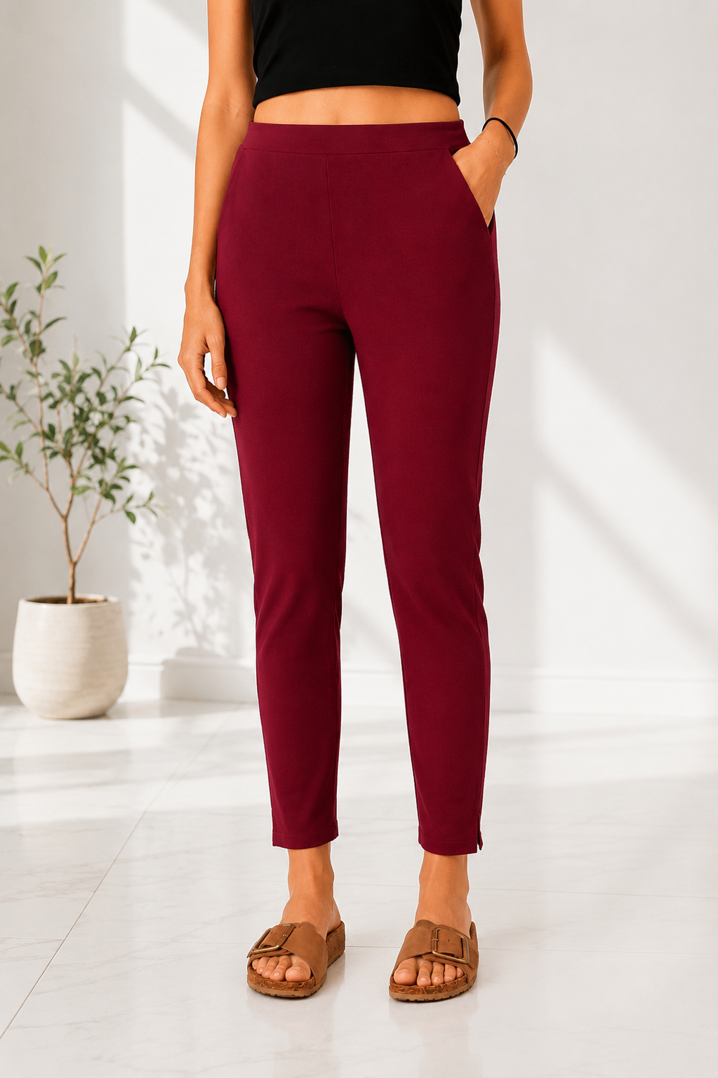 Lona Cotton Pants