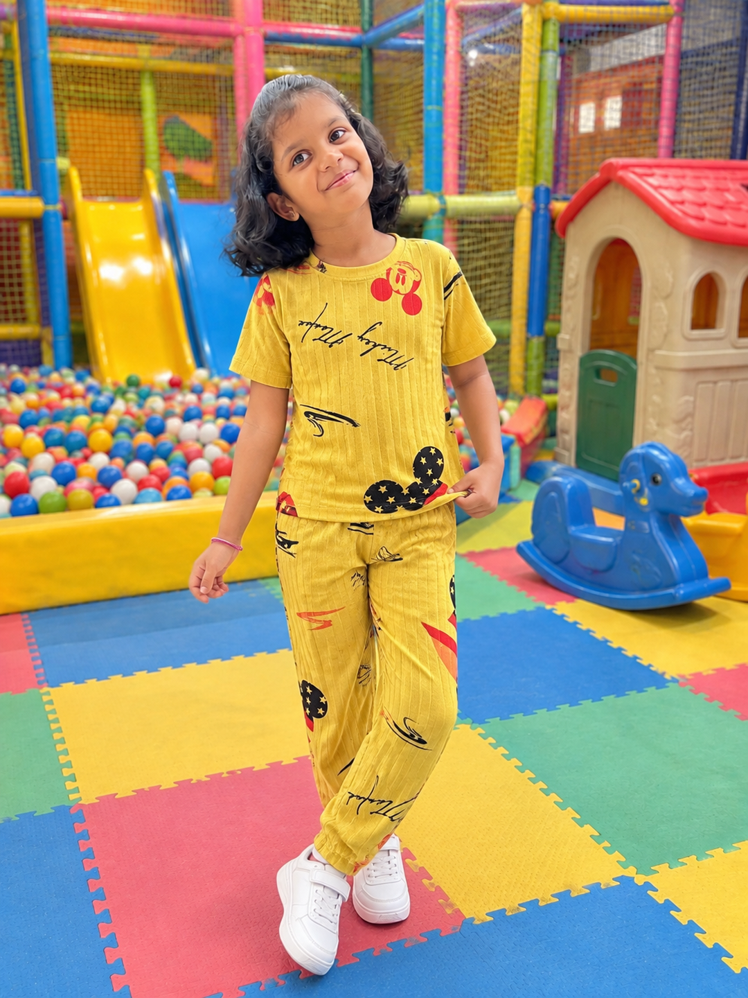 KID1007P- Kids Loungewear pant set - The Maternity Store by Preethiwear