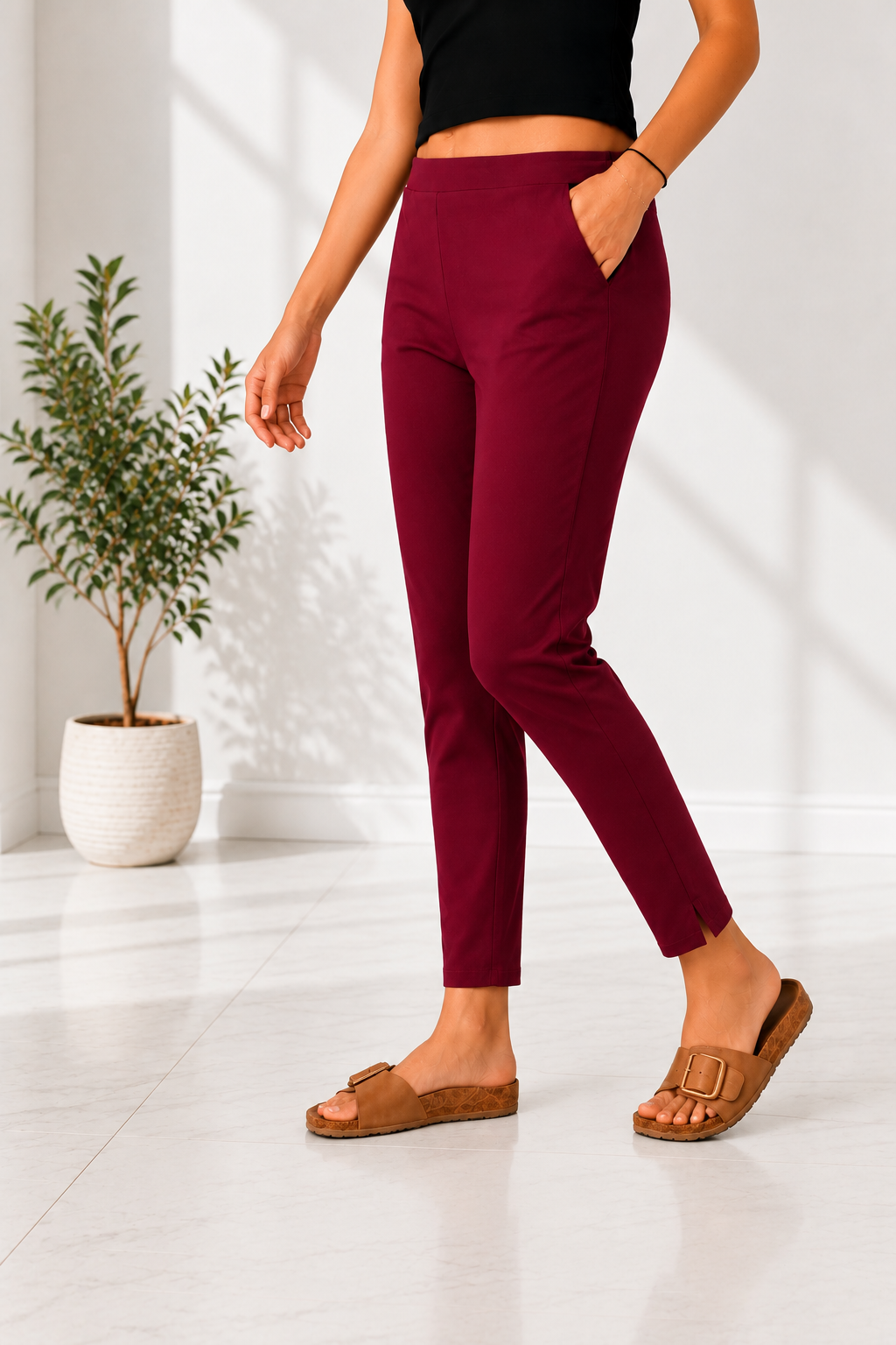 Lona Cotton Pants