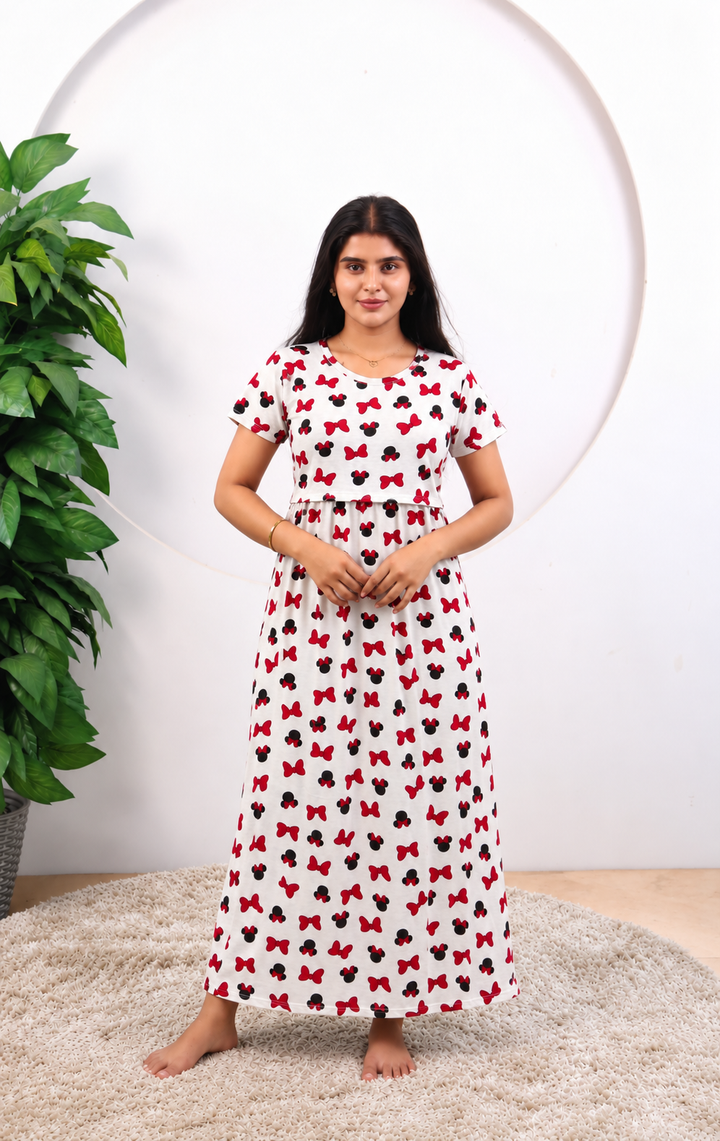 Sowndarya SoftCotton Full Length Maternity Loungewear