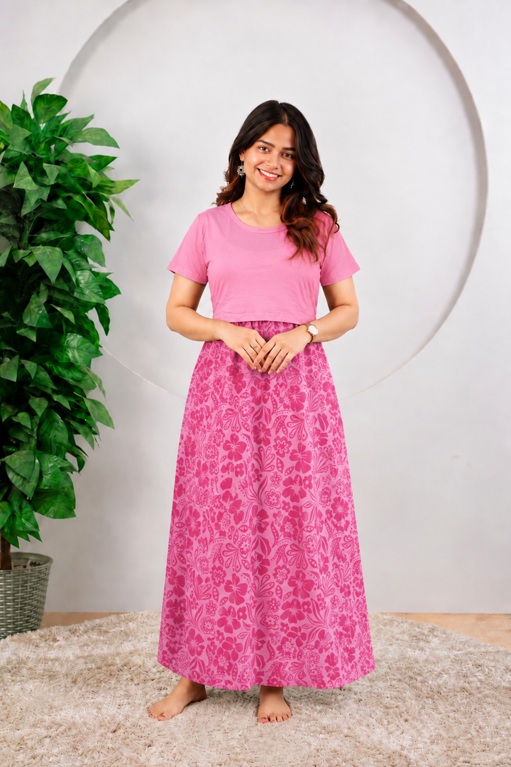 Hyma SoftCotton Full Length Maternity Loungewear