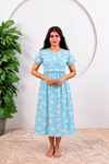 Eshal SoftCotton Calf Length Maternity Loungewear
