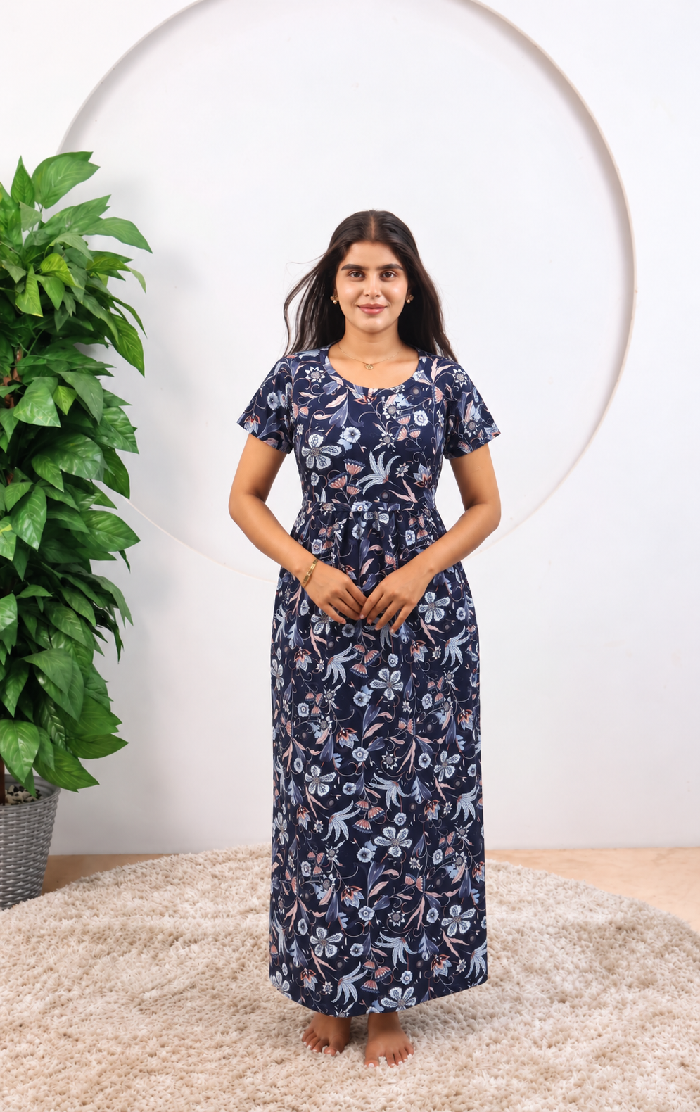 Aarya1 SoftCotton Full Length Maternity Loungewear
