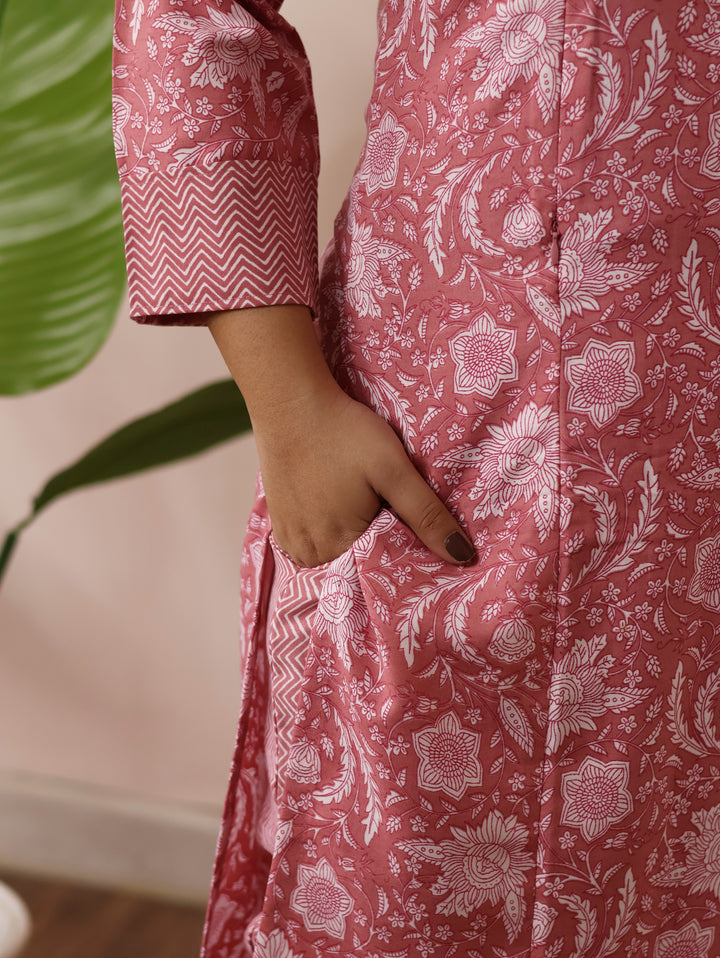 Manisha Cotton Maternity Top Pant Set