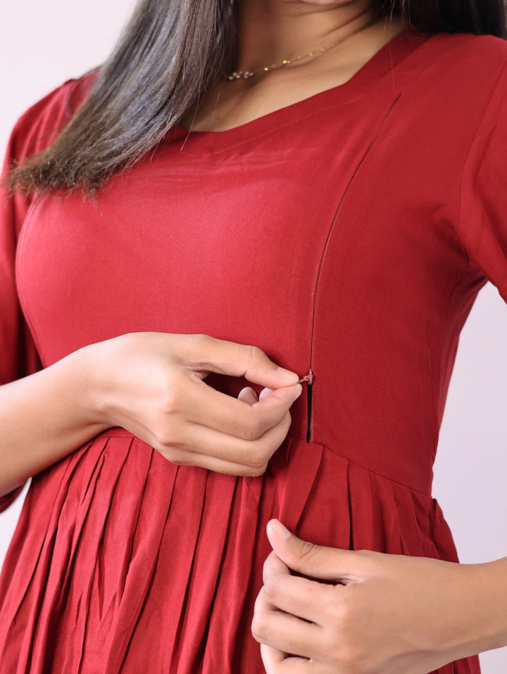 Pallavi Maternity Kurthi